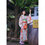 女性浴衣 和服 着物 日本伝統服 舞台衣装 コスプレ衣装 コスチューム 写真撮影 演出服 傘柄 花柄 和服・浴衣 1