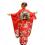 女性浴衣 和服 着物 日本伝統服 舞台衣装 コスプレ衣装 コスチューム 写真撮影 演出服 花柄 赤振袖 和服・浴衣 2