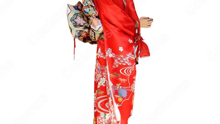 女性浴衣 和服 着物 日本伝統服 舞台衣装 コスプレ衣装 コスチューム