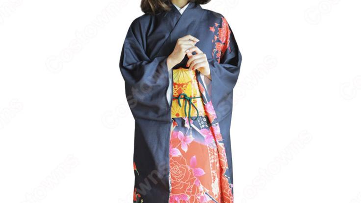 女性浴衣 和服 着物 日本伝統服 舞台衣装 コスプレ衣装 コスチューム 