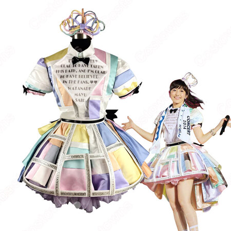 Akb48グループ 東京ドームコンサート 心のプラカード 演出服 ライブ衣装 コスプレ衣装 アイドル衣装 オーダメイド可 Costowns