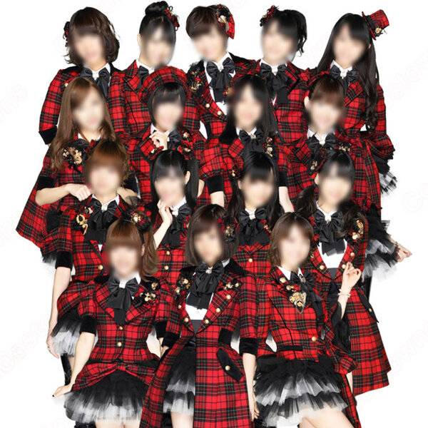 AKB48チームサプライズ 「重力シンパシー」 演出服 ライブ衣装 コスプレ衣装 アイドル衣装 制服 オーダメイド可元の画像