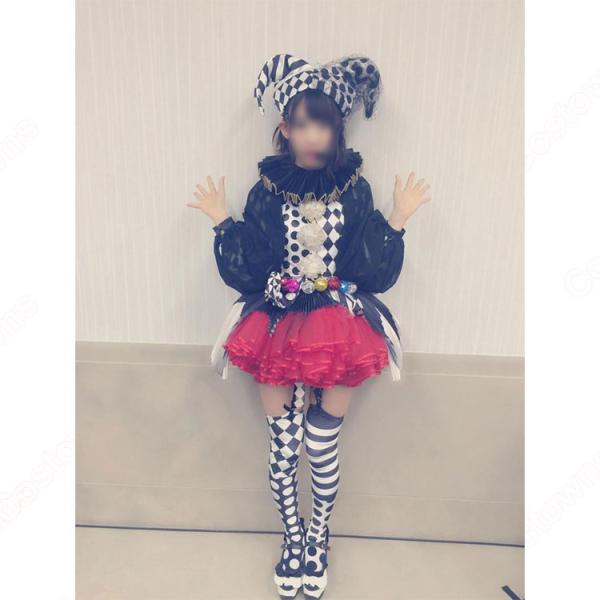 AKB48 41TH シングル 「ハロウィンナイト」 演出服 ライブ衣装 コスプレ衣装 アイドル衣装 ハロウィン仮装 オーダメイド可元の画像