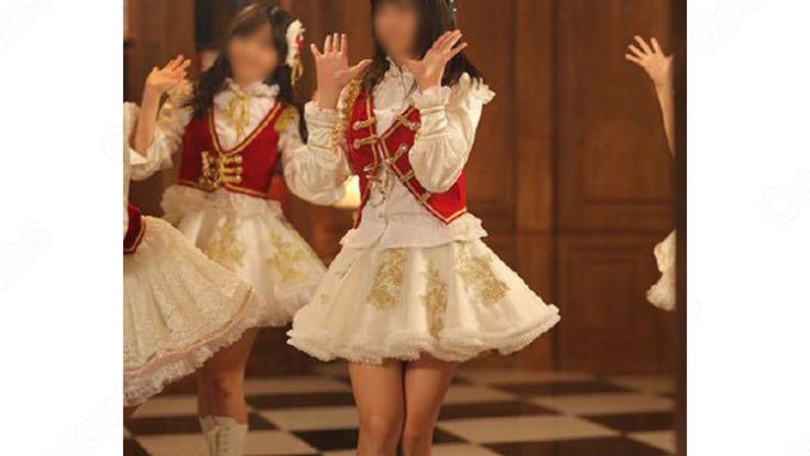 SNH48 打歌服 MV演出服 コスプレ衣装 アイドル衣装 白スカート SNH48 打歌服 MV演出服 コスプレ衣装 アイドル衣装 白スカート