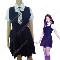 BLACKPINK(ブルピン) ジス キム・ジス 衣装 通販 「AS IF IT'S YOUR LAST」 MVダンス服 ステージ服 アイドル制服(202×202)