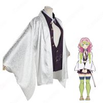 甘露寺蜜璃 (かんろじみつり) 羽織 コスプレ衣装 『鬼滅の刃』の登場人物の仮装 コスチューム(鬼滅の刃 コスプレ衣装)