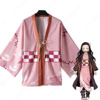 竈門禰豆子 (かまどねずこ) 羽織 コスプレ衣装 『鬼滅の刃』の登場人物の仮装 コスチューム(鬼滅の刃 コスプレ衣装)