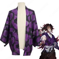 黒死牟 (こくしぼう) 羽織 着物 マント コスプレ衣装 『鬼滅の刃』の登場人物の仮装 コスチューム(鬼滅の刃 コスプレ衣装)