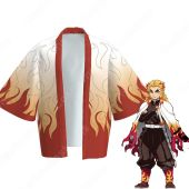 煉獄杏寿郎 (れんごくきょうじゅろう) 羽織 フリーサイズ、大人用、子供用 2サイズ コスプレ衣装 『鬼滅の刃』の登場人物の仮装 コスチューム(ゲーム• アニメコスプレ衣装でおすすめの商品)