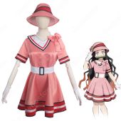 竈門禰豆子 (かまどねずこ) ドレス ステージ服 『鬼滅の刃・鬼滅の宴』の登場人物の仮装 コスチューム(こちらもおすすめ)