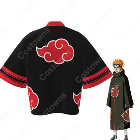 暁 あかつき 羽織 着物 マント コスプレ衣装の通販 Naruto ナルト 仮装 コスチューム Costowns