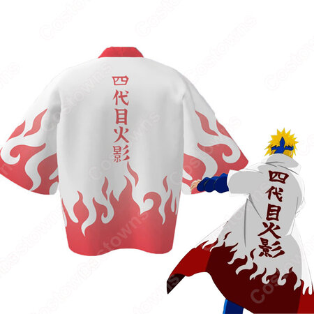 四代目火影 羽織 着物 マント コスプレ衣装の通販 Naruto ナルト 仮装 コスチューム Costowns
