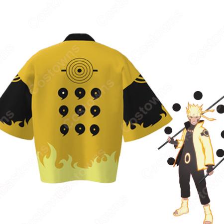 うずまきナルト 六道仙人モード 羽織 着物 マント コスプレ衣装の通販 鬼滅の刃 仮装 コスチューム Costowns