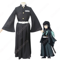 時透無一郎 (ときとうむいちろう) 鬼殺隊隊服 子供用 コスプレ衣装 『鬼滅の刃』の登場人物の変装 仮装 コスチューム(202×202)