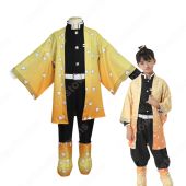 我妻善逸 (あがつまぜんいつ) 鬼殺隊隊服 子供用 コスプレ衣装 『鬼滅の刃』の登場人物の変装 仮装 コスチューム(こちらもおすすめ)