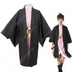 竈門禰豆子 (かまどねずこ) 子供用 コスプレ衣装 『鬼滅の刃』の登場人物の変装 仮装 コスチューム