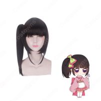 栗花落カナヲ(つゆりかなを) メイド風 コスプレウィッグ 『鬼滅の刃』の登場人物のかつら(コスプレウィッグ)