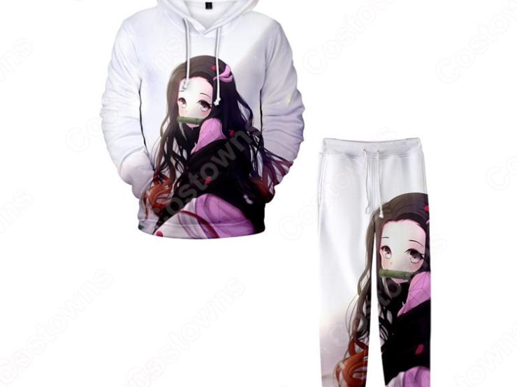 鬼滅の刃 パーカー 長袖 メンズ スウェット通販 春/秋/冬服