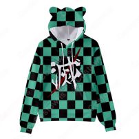 鬼滅の刃の猫（ネコ）耳ポケット パーカー 『鬼滅の刃』の登場人物のラウンジウェア(服)