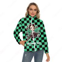 鬼滅の刃 パーカー ジャケット アウター ジッパーコート 鬼滅の刃の登場人物の 仮装 3Dプリント服 長袖 春/秋/冬服(服)
