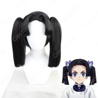 神崎アオイ (かんざきあおい) コスプレウィッグ 『鬼滅の刃』の登場人物のかつら(コスプレウィッグ)