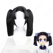 神崎アオイ (かんざきあおい) コスプレウィッグ 『鬼滅の刃』の登場人物のかつら(202×202)