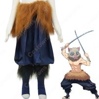 嘴平伊之助 (はしびらいのすけ) コスプレ衣装 『鬼滅の刃』鬼殺隊隊服(鬼滅の刃 コスプレ衣装)