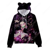 鬼滅の刃 猫耳 パーカー 子供服 長袖 キッズ スウェット アニメ プリント 春秋冬服 誕生日 プレゼント イベント 衣装(服)