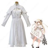 春日野 穹（かすがの そら） コスプレ衣装 『縁の空（ヨスガノソラ）』お姫様 ワンピース Lolita服 仮装(ゲーム• アニメコスプレ衣装でおすすめの商品)