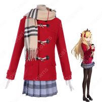 『Fate/Grand Order』 ローソン コラボキャンペーン エレシュキガル コスプレ衣装 FGO 学園風 冬 日常服 仮装 コスチューム セット(FATEシリーズ コスプレ衣装)