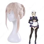 アルトリア Saber 高品質耐熱 ウィッグ コスプレ『Fate/Grand Order』かつら ウィッグネット付 変装用