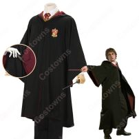 ホグワーツ魔法魔術学校 ローブ スリザリン グリフィンドール レイブンクロー ハッフルパフ コスプレ衣装 『ハリーポッター』变装 コスチューム(ハロウィン仮装・衣装)