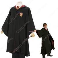 ハリーポッター（ Harry James Potter）ホグワーツ魔法魔術学校 スリザリン グリフィンドール レイブンクロー ハッフルパフ コスプレ衣装 『ハリーポッターシリーズ』の登場人物の仮装 コスチューム(202×202)