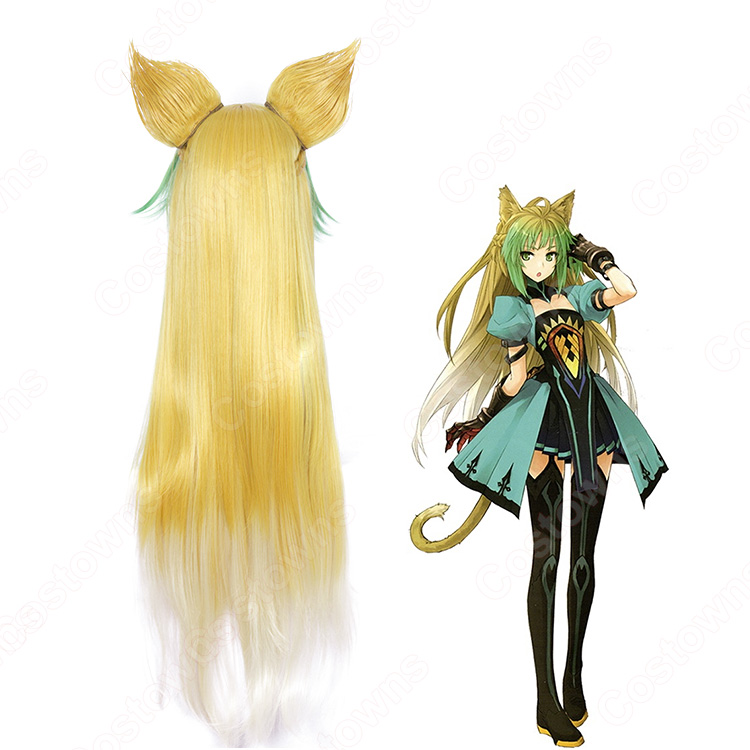 Fate アタランテ　衣装　ウィッグ　コスプレ アタランテ コスプレ高品質耐熱 ウィッグ FGO ウィッグネット付 変装用