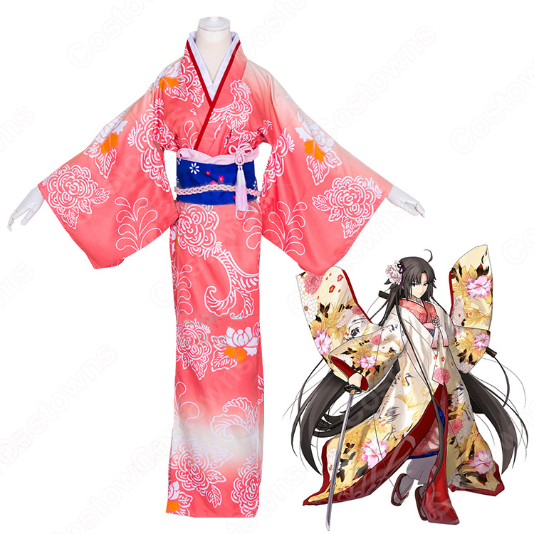 FGO 両儀式（りょうぎ しき）和服 コスプレ衣装の通販 空の境界 着物