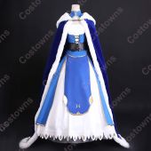 アルトリア・ペンドラゴン 青 マント コスプレ衣装 『Fate/stay night』騎士マントフード付き 柔らかい ふわふわ 保暖防寒 仮装 ステージ衣装 コスチューム(ゲーム• アニメコスプレ衣装でおすすめの商品)