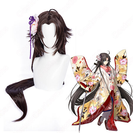 Fgo 空の境界 両儀式 コスプレ 高品質耐熱 ウィッグ ウィッグネット付 変装用 Costowns Fgo 空の境界 両儀式 コスプレ 高品質耐熱 ウィッグ ウィッグネット付 変装用 Costowns