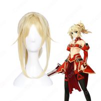 モードレッド コスプレ 高品質耐熱 ウィッグ『Fate/apocrypha』かつら ウィッグネット付 変装用 専用(コスプレウィッグ)