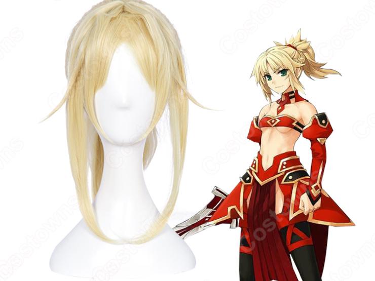 モードレッド コスプレ高品質耐熱 ウィッグ Fate/apocrypha