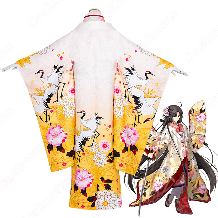 FGO 空の境界 光崎 両儀式 着物 和服 エドモン・ダンテス 3点セット