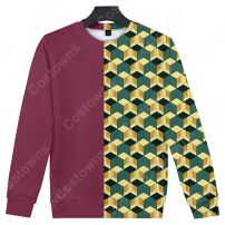 鬼滅の刃 トレーナー 大人 キッズ 長袖 ラウンドネック ゆったり スウェット 男の子 女の子 3Dプリント服 誕生日 プレゼント(服)