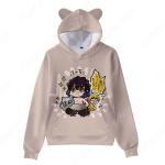 鬼滅の刃 パーカー フード付き 猫耳 長袖 上着 カジュアル 大人 子供用 おしゃれ カジュアル フーデット トレーナー 柔らかい 誕生日プレゼント