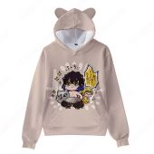 鬼滅の刃 パーカー フード付き 猫耳 長袖 上着 カジュアル 大人 子供用 おしゃれ カジュアル フーデット トレーナー 柔らかい 誕生日プレゼント(アニメ・ゲームグッズでおすすめの商品)
