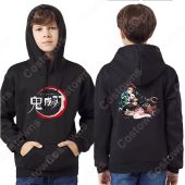 鬼滅の刃 キッズパーカー 子供服 長袖 男の子 女の子 フード付き スウェット 3Dプリント 誕生日 プレゼント 春秋冬服(アニメ・ゲームグッズでおすすめの商品)