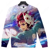 鬼滅の刃 クルーネック スウェット 長袖 パーカー 子供服 キッズ 大人 男の子 女の子 春秋冬服(アニメ・ゲームグッズでおすすめの商品)