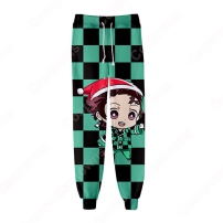 鬼滅の刃 ジョガーパンツ 子供用 大人用 ズボン フィットネス スリムス ウェットパンツ アニメ 漫画 鬼滅の刃 グッズ(202×202)