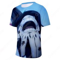 鬼滅の刃 Tシャツ 子供用 半袖 ラウンドネック 夏服 キッズ アニメ プリント 男の子 女の子 イベント 衣装 誕生日 プレゼント 鬼滅の刃 グッズ(服)