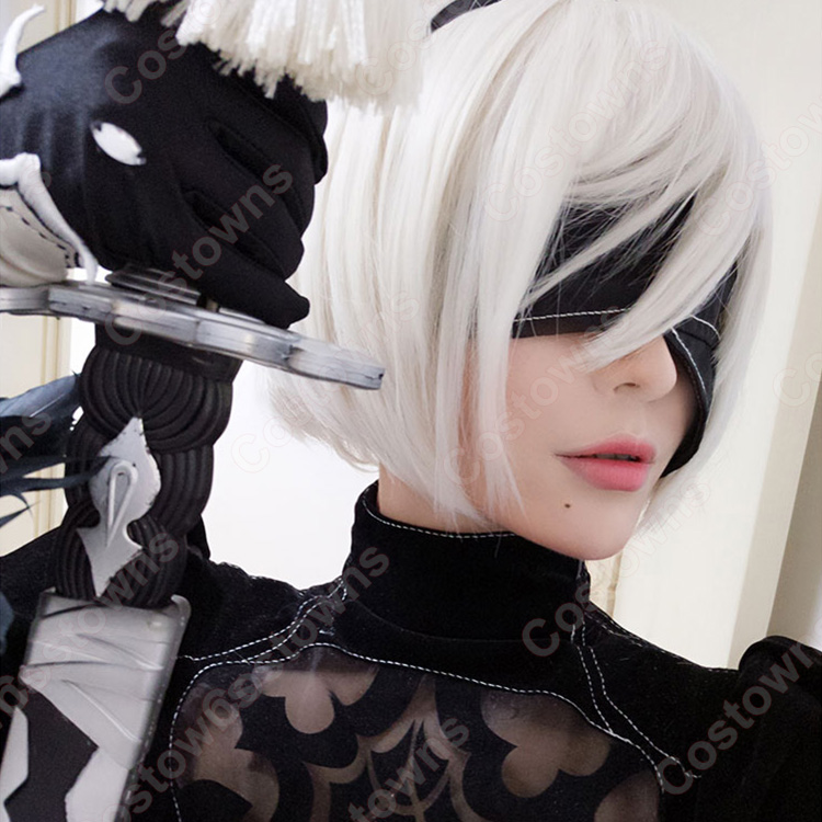 ヨルハ二号B型 コスプレ ウィッグ 通販 ニーアオートマタ かつら