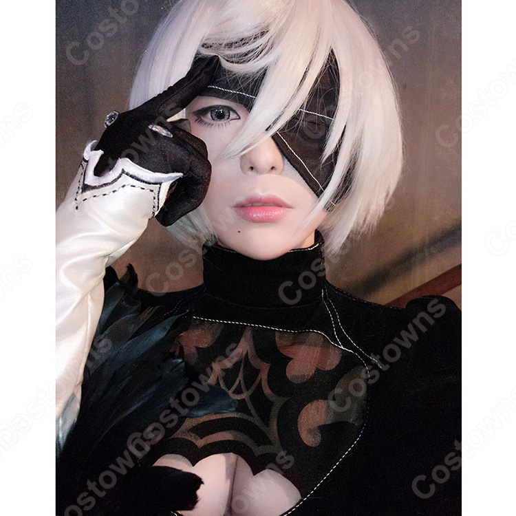 ヨルハ二号B型 コスプレ ウィッグ 通販 ニーアオートマタ かつら
