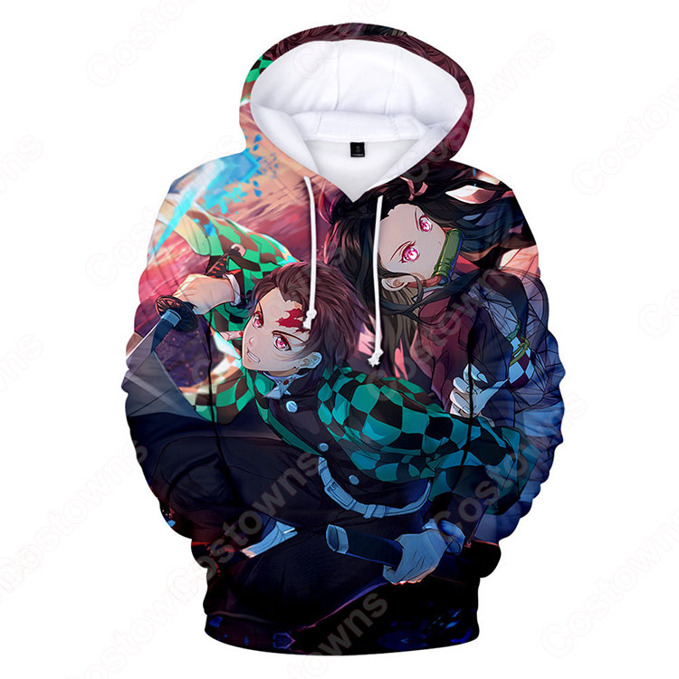 鬼滅の刃 パーカー 長袖 スウェットパーカー プルオーバー ゆったり